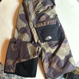 The North Face camo ski pants